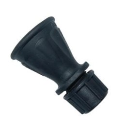 PROTECCION BOQUILLA 1/4" COLOR NEGRO
