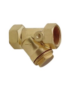 FILTRO LATON EN Y CON TAMIZ ACERO INOX 1"