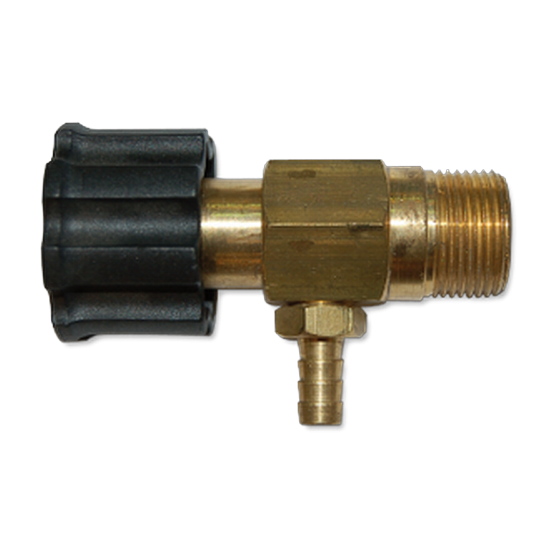 INYECTOR FIJO LATON M.22 x 1,5 M - H Ø.2,3 mm