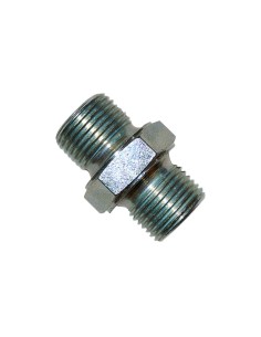 ADAPTADOR MACHO-MACHO BSP (60º) ZINC