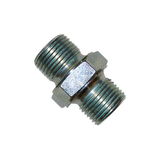 ADAPTADOR MACHO-MACHO BSP (60º) ZINC