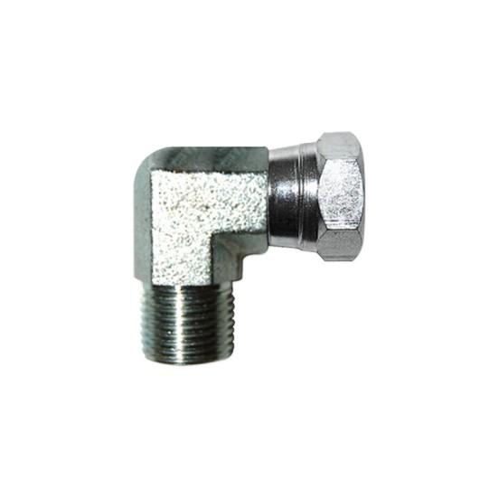 CODO 90º MACHO-HEMBRA GIRATORIA BSP (60º) ZINC CODO 90º MACHO-HEMBRA GIRATORIA BSP (60º) ZINC