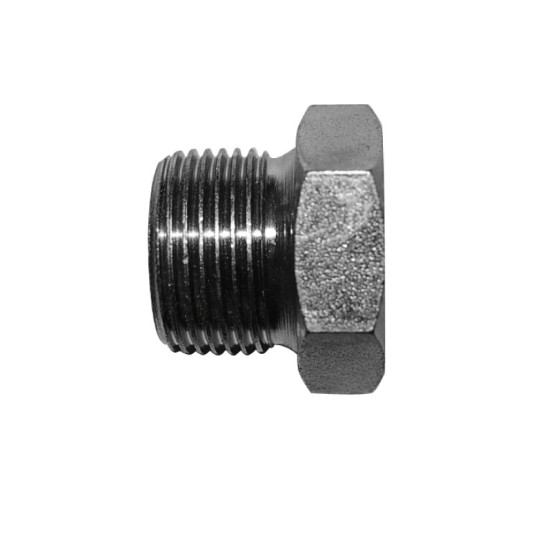 TAPON MACHO HEXAGONAL ROSCA BSP (60º) ZINC TAPON MACHO HEXAGONAL ROSCA BSP (60º) ZINC