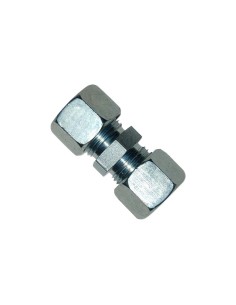 UNION RECTA TUBO-TUBO DIN 2353 ZN-NI