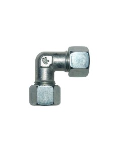 UNION EN CODO 90º TUBO-TUBO DIN 2353 ZN-NI
