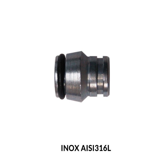 TAPON DE CIERRE PARA TUBO DIN 2353 INOX AISI 316L TAPON DE CIERRE PARA TUBO DIN 2353 INOX AISI 316L