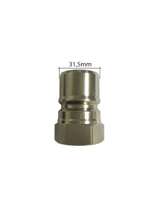 ENCHUFE RAPIDO A BOLAS PARTE A 3/4" H BSP 250 BAR