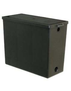 DEPOSITO RECTANGULAR 4 LTS 3/4" H - 1/2" H PPL