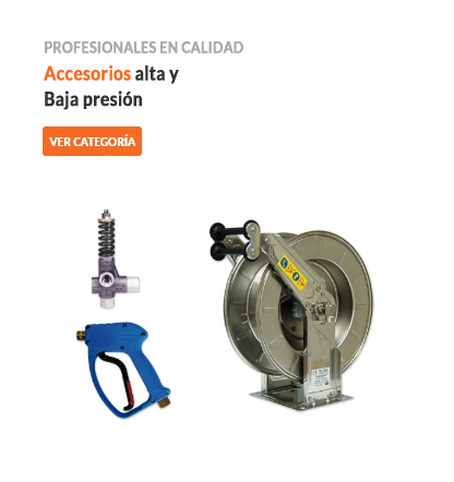 Accesorios alta y baja presi&oacute;n